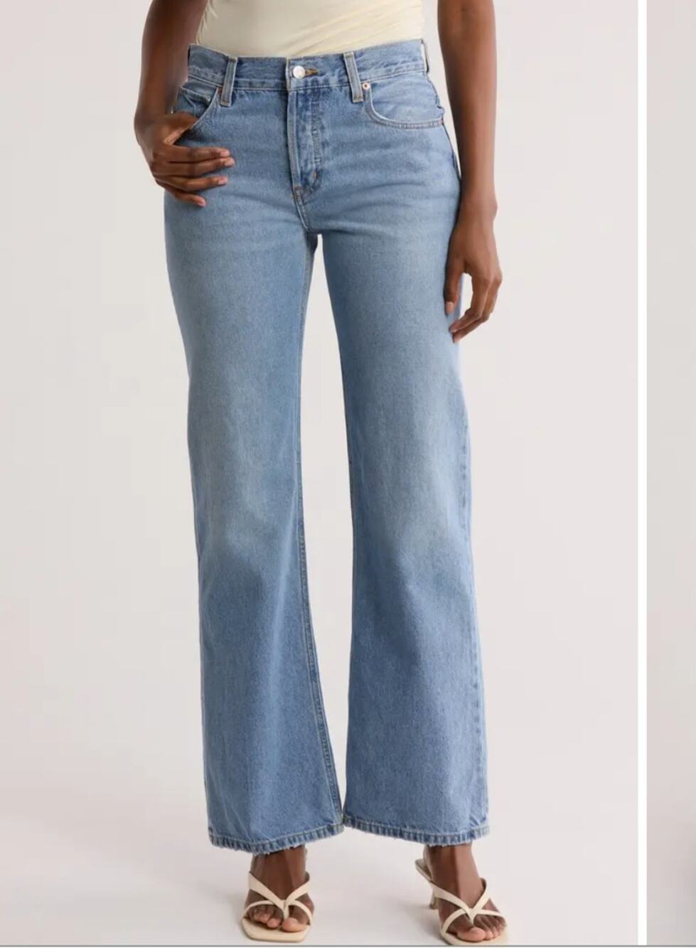 NWT Etica Amis Relaxed Bootcut Jeans in Atwater - Anthropologie - 25 - $258